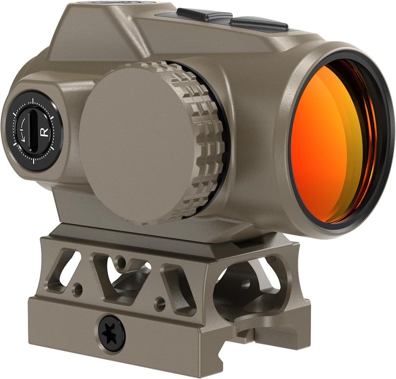 Feyachi V90 2 MOA نقطة حمراء رؤية اهتزاز استيقاظ نقطة حمراء نطاق مقاوم للماء بندقية 1 × 25 مم - Image 1